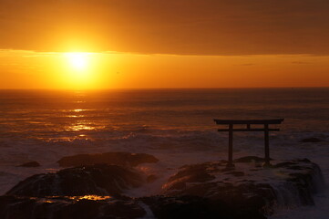 sunrise on the beach