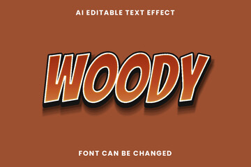 Woody Text Effect