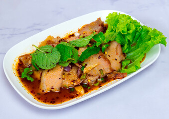 fish with vegetables