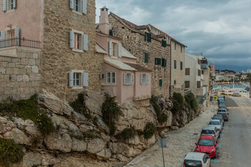 Old stone houses in Split, Croatia