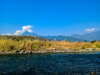 popular picnic spot Bhairabkunda, dhanshiri river is located in Udalguri district in Assam. It is located at border of Bhutan and arunachal Pradesh