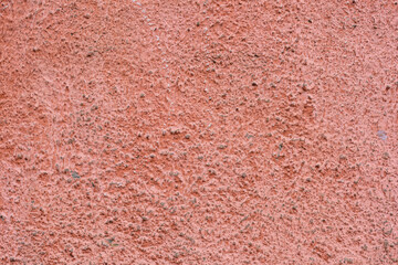 Empty old walls. Shabby building facade with damaged plaster.