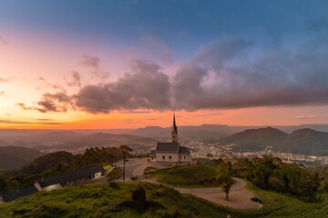 Fototapeta premium chiesetta alpina - Jaraguá do Sul - Santa Catarina 