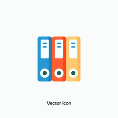 Folder vector icon. Premium quality.