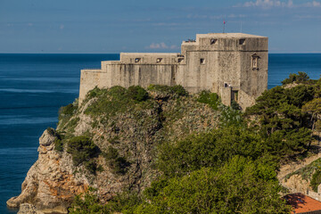 Lovrijenac fortress in Dubrovnik, Croatia