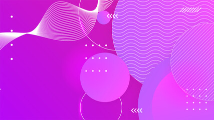 Fototapeta na wymiar Geometric gradient purple Abstract Design Background