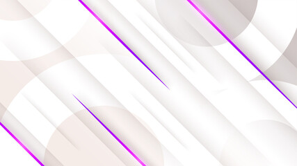 Obraz premium Elegant shiny line purple on silver Abstract Design Background