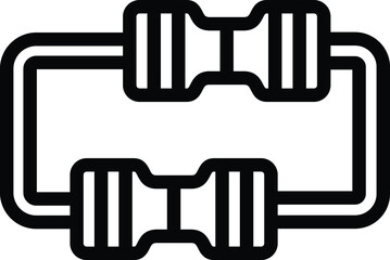 Resistance Vector Icon Design Illustration