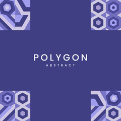 polygon TETURE style modern with text design and Abstract minimal pattern backgroundand colorful repeatable geometric shapes pattern design