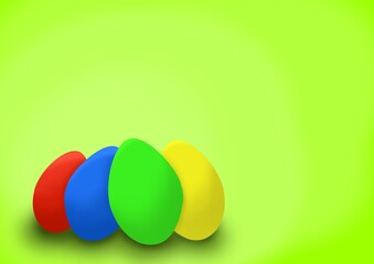 Ostereier zum Osterfest