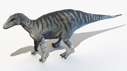 Obraz na płótnie Canvas 3d rendered illustration of an Iguanodon
