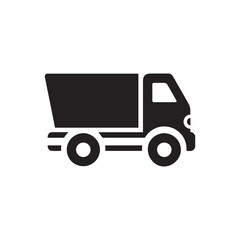Fototapeta na wymiar Delivery van icon ( vector illustration )