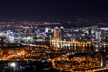 Danang landscape at night