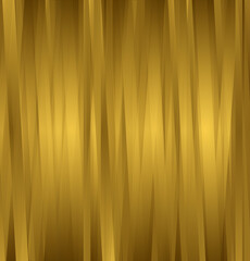 Golden Stripes. Yellow stripes of ribbon, elegant illustration.