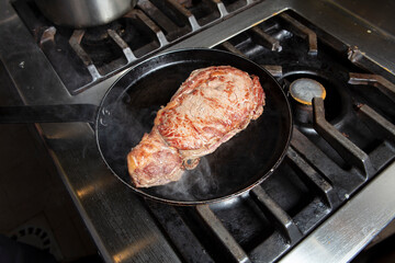 Cote de boeuf, cuisson, chef, cuisine, 