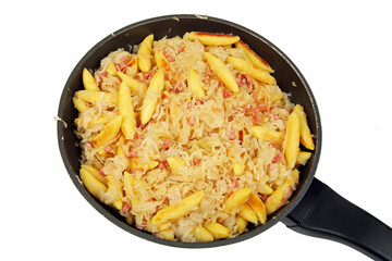 Schupfnudeln und Sauerkraut