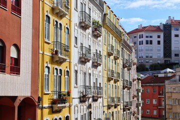 Fototapeta na wymiar Street of Lisbon Portugal