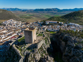 castillo de Hins-Canit en el municipio de Cañete la Real, Málaga
