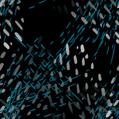 Distressed Seamless Pattern. Fashion Concept.