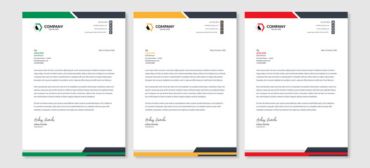 Letterhead Design for the business, company, corporate business, print 