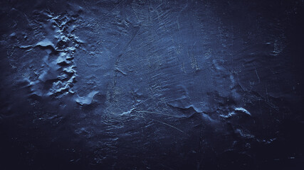 dark blue abstract cement concrete wall texture background
