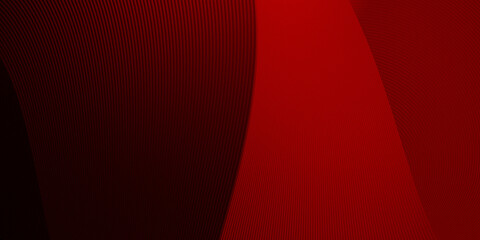 abstract technology red background. concept with gradient and wave lines digital effect for presentation background. 3d rendering illustration