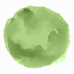 watercolor blot with smudge drips and stains