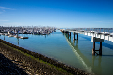 Obraz premium Les Minimes Harbor in La Rochelle, France