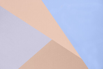 Banner different multicolored abstract paper background.