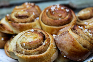 buns with poppy seeds