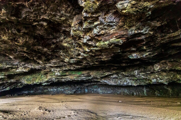 Maniniholo Dry Cave on Kauai Island, Hawaii