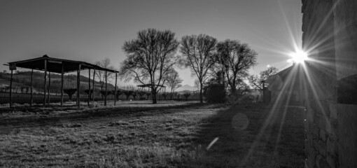 Abbadia Di Fiastra Italy BW 5