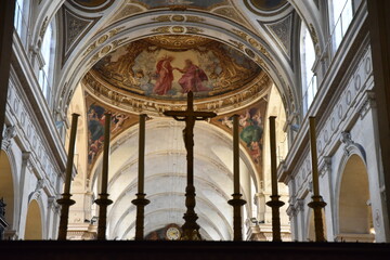 Nef de Saint-Roch à Paris, France
