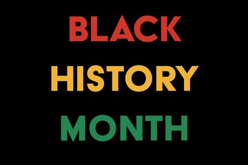 Fototapeta na wymiar Black History Month