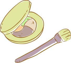 design doodle art make up property of women style
