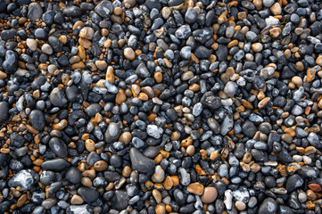Pebble beach at Deal, Kent, UK