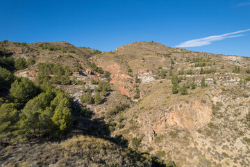 mountainous landscape in southern Spain