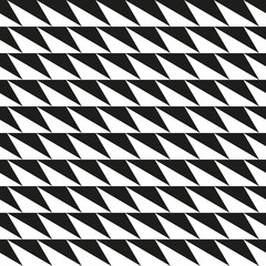 Seamless abstract geometric triangular pattern background