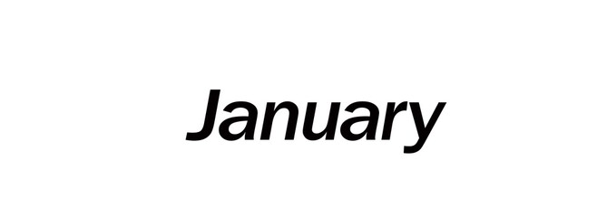 January