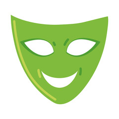 theater happy mask