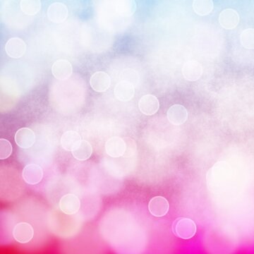 Blue and pink abstract bokeh beautiful background blur.	