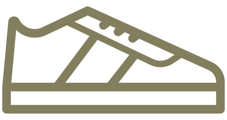 Sneakers shoes icon