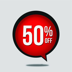 50 PERCENT DISCOUNT ON ALL STORE. RED BALLOON