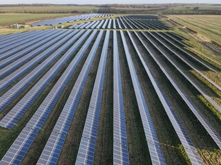 Solar Farm from above