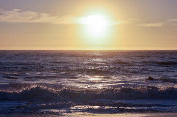 Obraz premium sunset over the sea