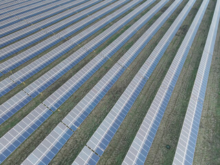 Solar Farm from above