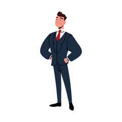 businessman in suit