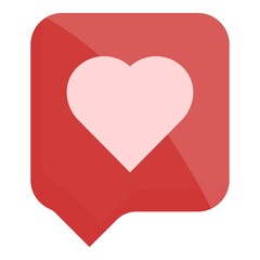 Like feedback icon cartoon vector. Client satisfaction. Opinion scale