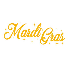 mardi gras lettering