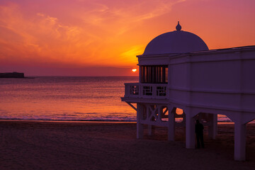 La Caleta Beach, Cádiz. Andalusia, Spain  © Ana Tramont